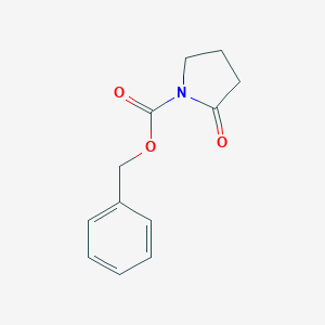 molecular formula C12H13NO3 B170636 Benzyl 2-oxopyrrolidine-1-carboxylate CAS No. 14468-80-5