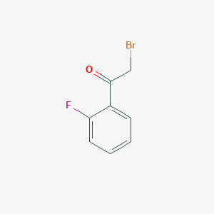 molecular formula C8H6BrFO B017065 2-Bromo-2'-fluoroacetophenone CAS No. 655-15-2