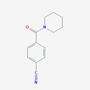 B170704 4-(Piperidine-1-carbonyl)benzonitrile CAS No. 160094-26-8