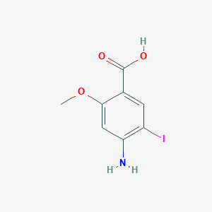 4-Amino-5-iodo-2-methoxybenzoic acid