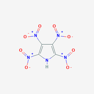 2,3,4,5-tetranitro-1H-pyrrole