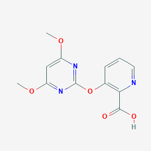 3-[(4,6-Dimethoxypyrimidin-2-yl)oxy]pyridine-2-carboxylic acid