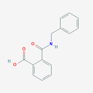 molecular formula C15H13NO3 B170794 2-(Benzylcarbamoyl)benzoic acid CAS No. 19357-07-4