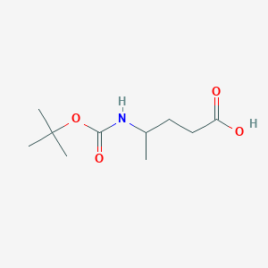 4-[(tert-Butoxycarbonyl)amino]pentanoic Acid