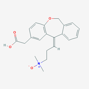 molecular formula C21H23NO4 B170876 Olopatadine N-oxide CAS No. 173174-07-7