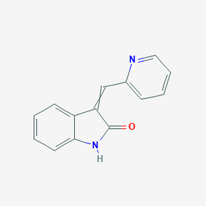 3-(pyridin-2-ylmethylidene)-1H-indol-2-one