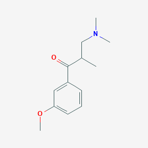 3-(Dimethylamino)-1-(3-methoxyphenyl)-2-methylpropan-1-one