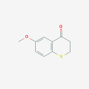 molecular formula C10H10O2S B170967 6-Methoxythiochroman-4-one CAS No. 13735-11-0