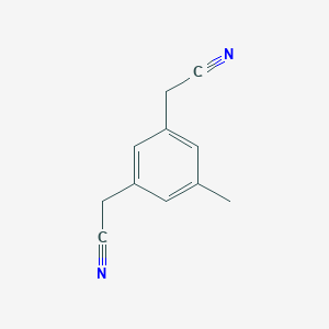 molecular formula C10H8N2 B017097 5-Methyl-1,3-benzenediacetonitrile CAS No. 107170-81-0
