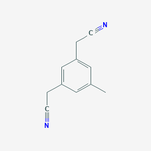 molecular formula C11H10N2 B017097 5-Methyl-1,3-benzenediacetonitrile CAS No. 107170-81-0