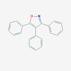 molecular formula C21H15NO B170981 3,4,5-Triphenylisoxazole CAS No. 22020-72-0