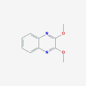 molecular formula C10H10N2O2 B170986 2,3-Dimethoxyquinoxaline CAS No. 6333-43-3