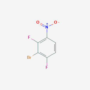 molecular formula C6H2BrF2NO2 B170992 2-Bromo-1,3-difluoro-4-nitrobenzene CAS No. 103977-78-2