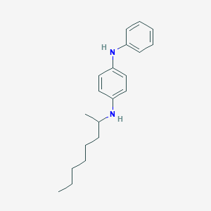 molecular formula C20H28N2 B171053 N-(1-甲基庚基)-N'-苯基-1,4-苯二胺 CAS No. 15233-47-3