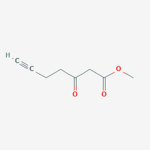 Methyl 3-oxohept-6-ynoate