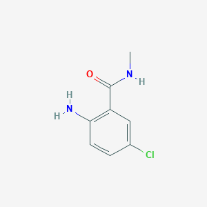 molecular formula C8H9ClN2O B171059 2-Amino-5-chloro-N-methylbenzamide CAS No. 19178-37-1