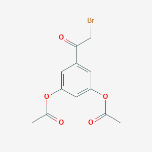 5-(2-Bromoacetyl)-1,3-phenylene diacetate