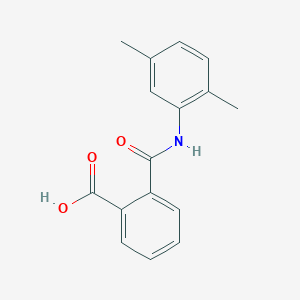 molecular formula C16H15NO3 B171068 2-[(2,5-Dimethylphenyl)carbamoyl]benzoic acid CAS No. 19368-17-3