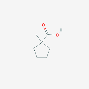 molecular formula C7H12O2 B017109 1-Methylcyclopentanecarboxylic acid CAS No. 110378-86-4