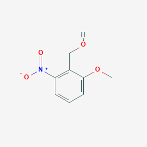 B171094 (2-Methoxy-6-nitrophenyl)methanol CAS No. 19689-87-3