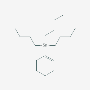 molecular formula C18H36Sn B171106 Stannane, tributyl-1-cyclohexen-1-yl- CAS No. 100073-20-9