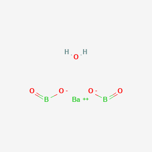 molecular formula B2BaH2O5 B171109 Barium metaborate monohydrate CAS No. 19004-06-9