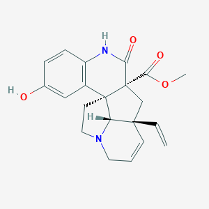 molecular formula C21H22N2O4 B171144 10-Hydroxyscandine 
