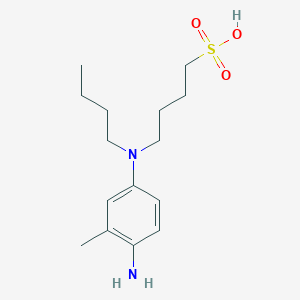 4-[(4-Amino-m-tolyl)butylamino]butane-1-sulphonic acid