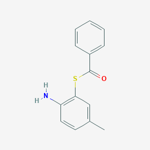 S-(2-amino-5-methylphenyl) benzenecarbothioate