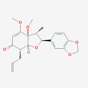 molecular formula C21H24O6 B171184 Fargesone A CAS No. 116424-69-2