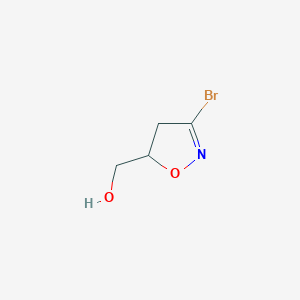 (3-Bromo-4,5-dihydro-isoxazol-5-YL)-methanol