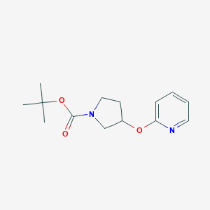 tert-Butyl 3-(pyridin-2-yloxy)pyrrolidine-1-carboxylate