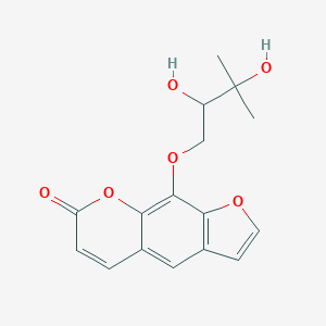 molecular formula C16H16O6 B017125 heraclenol CAS No. 31575-93-6