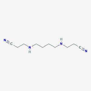 molecular formula C10H18N4 B017128 N,N'-Dicyanoethyl-1,4-butanediamine CAS No. 14209-32-6
