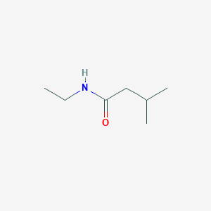 molecular formula C7H15NO B171319 N-ethyl-3-methylbutanamide CAS No. 100868-92-6