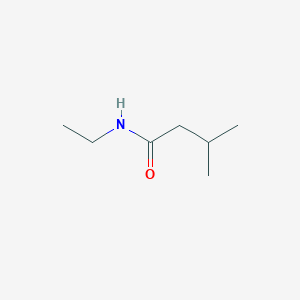 molecular formula C7H15NO B171319 N-ethyl-isovaleramide CAS No. 100868-92-6