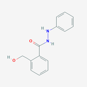 molecular formula C14H14N2O2 B171349 2-(羟甲基)-N'-苯基苯甲酰肼 CAS No. 114068-91-6