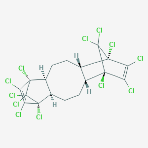 molecular formula C18H12Cl12 B171357 Anti-dodecachloropentacyclooctadecadiene CAS No. 135821-74-8
