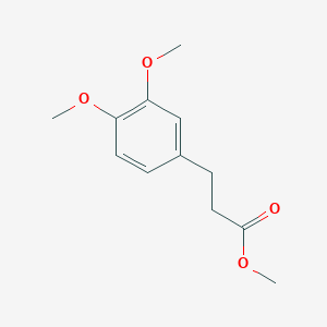 molecular formula C12H16O4 B017138 Methyl 3-(3,4-dimethoxyphenyl)propanoate CAS No. 27798-73-8