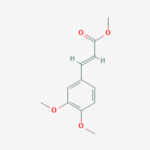 molecular formula C12H14O4 B017139 Methyl 3,4-dimethoxycinnamate CAS No. 5396-64-5