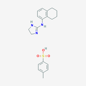 molecular formula C20H25N3O3S B017141 Tramazoline tosylate CAS No. 102280-49-9