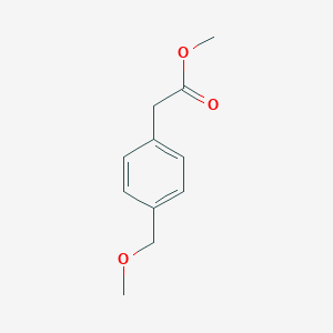 molecular formula C11H14O3 B171427 4-(甲氧基甲基)苯乙酸甲酯 CAS No. 115414-80-7