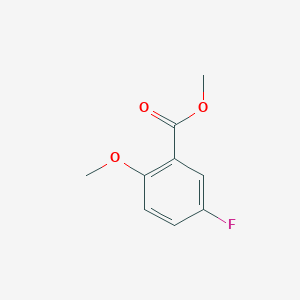 molecular formula C9H9FO3 B171450 5-氟-2-甲氧基苯甲酸甲酯 CAS No. 151793-20-3