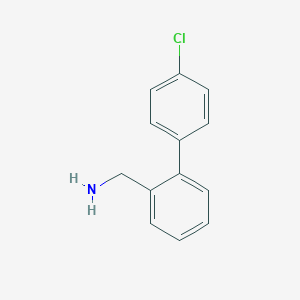 [2-(4-Chlorophenyl)phenyl]methanamine