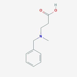 molecular formula C11H15NO2 B171463 3-[Benzyl(methyl)amino]propanoic acid CAS No. 149692-49-9