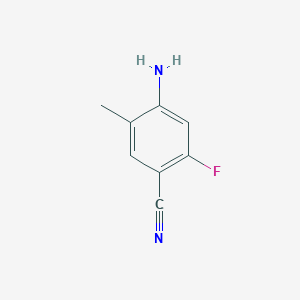 4-Amino-2-fluoro-5-methylbenzonitrile