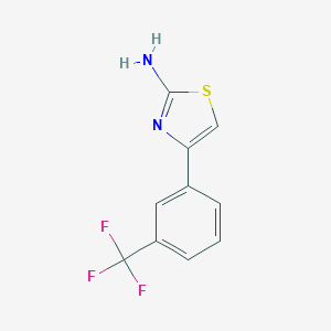 4-[3-(Trifluoromethyl)phenyl]-1,3-thiazol-2-amine