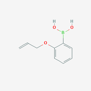 molecular formula C9H11BO3 B171557 2-Allyloxyphenylboronic acid CAS No. 151414-76-5