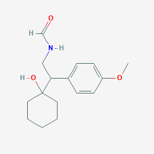 molecular formula C16H23NO3 B017158 N-[2-(1-Hydroxycyclohexyl)-2-(4-methoxyphenyl)ethyl]formamide CAS No. 272788-07-5
