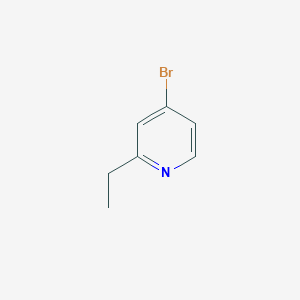 molecular formula C7H8BrN B171604 4-Bromo-2-ethylpyridine CAS No. 156761-88-5